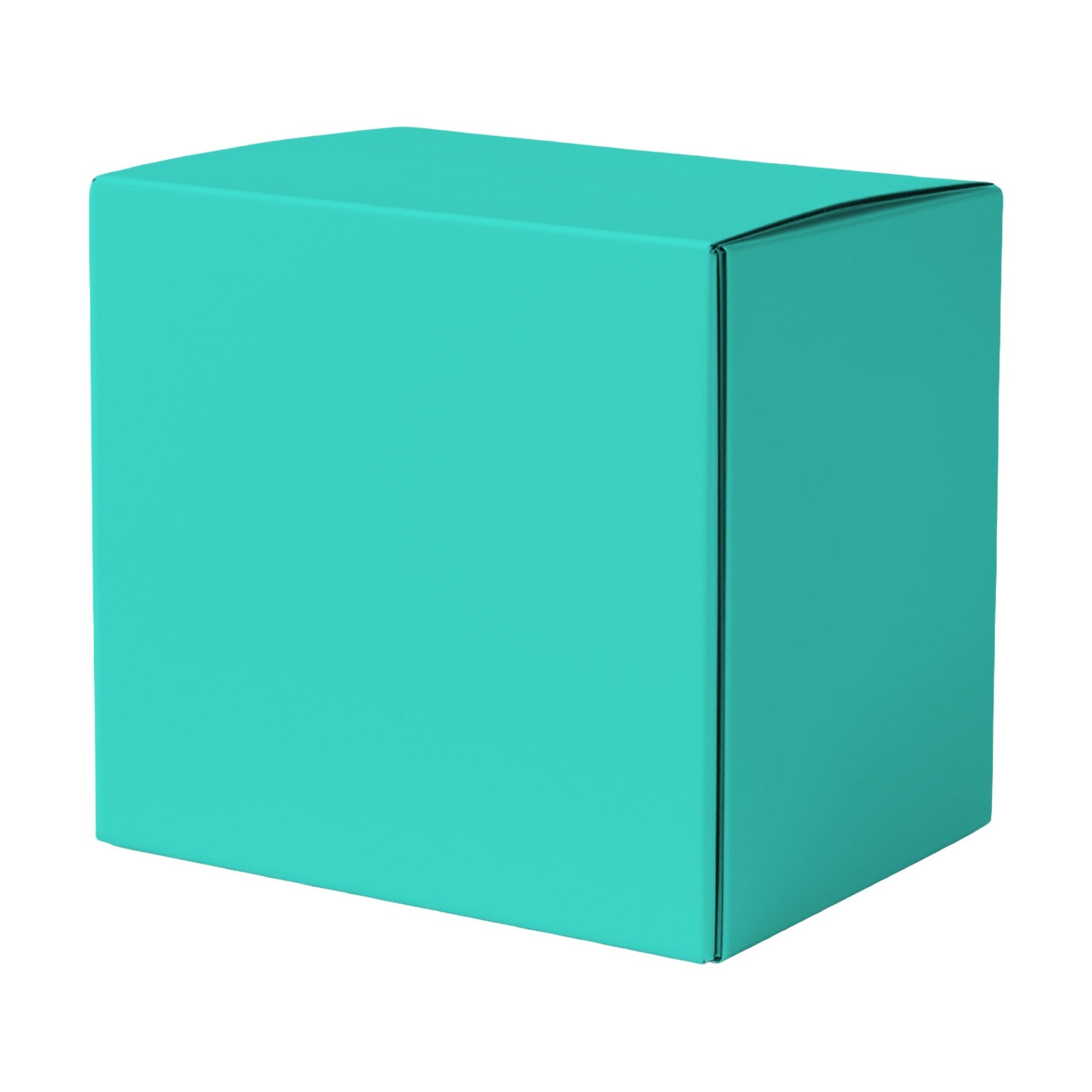 ShippingBox Mockup — Turquoise — Instant Download JPG Mockup | POD Etsy Redbubble Printful | Commercial Use | MockupBulk