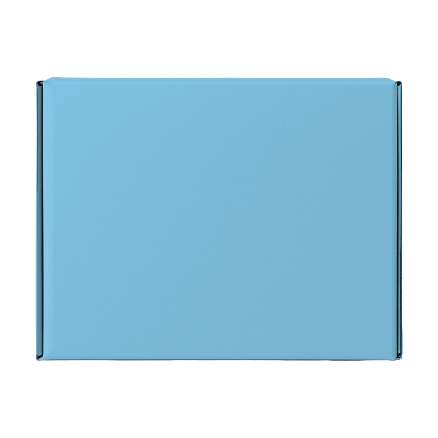 ShippingBox Mockup | Baby Blue | Print on Demand Mockup | High-Res JPG Download | Commercial Use Included | MockupBulk