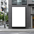 Street Advertising Frame Mockup — Blank Template #185 — Blank Frame Template | High-Res JPG Instant Download | Commercial Use | bulkmockup | MockupBulk