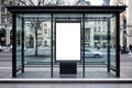 Street Advertising Frame Mockup — Blank Template #186 — bulkmockup Digital Download | Blank Frame JPG | Commercial Licence Included | MockupBulk