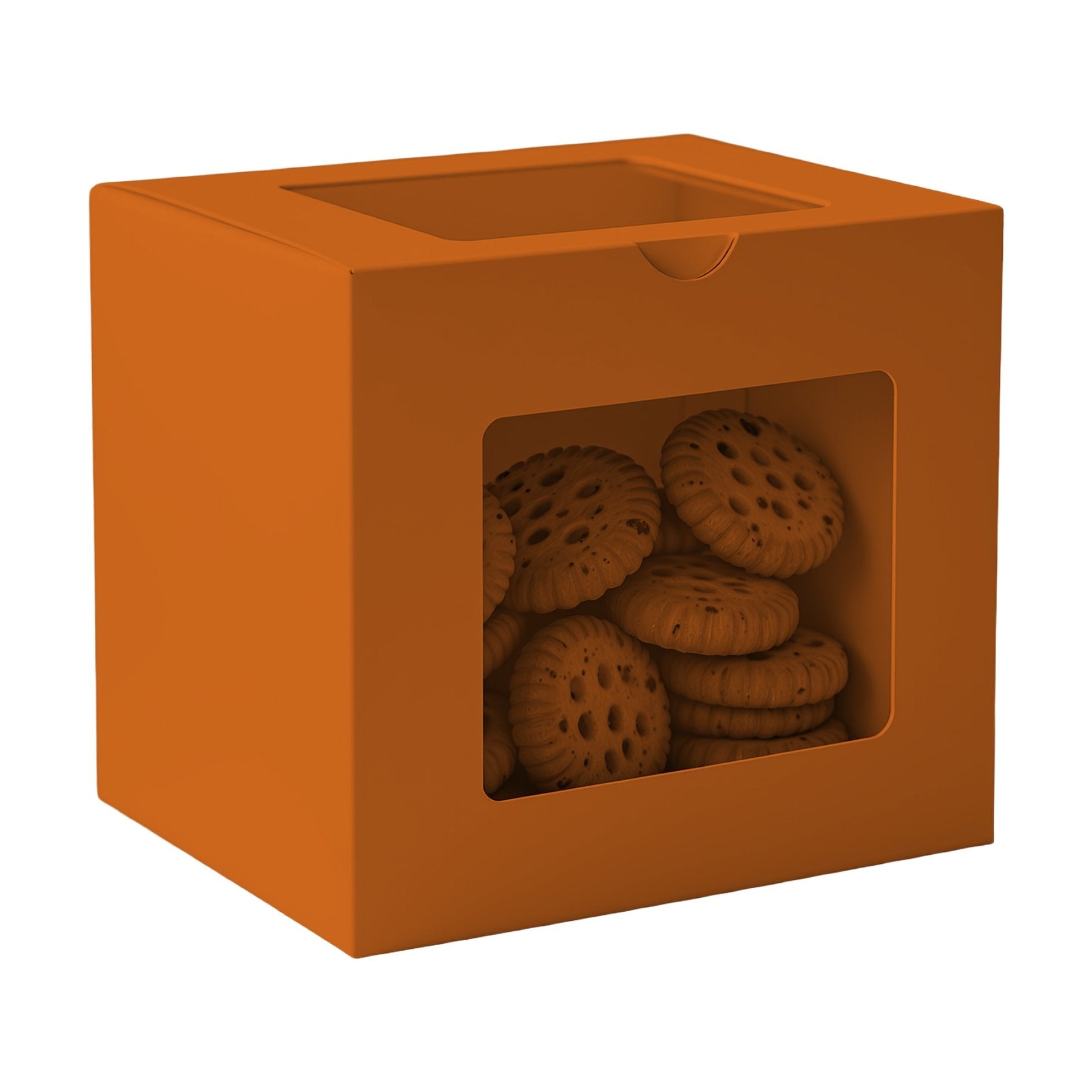 CookieBox Mockup | Antique Orange — High-Res JPG Instant Download | Commercial Use | Etsy POD Shopify Template | MockupBulk