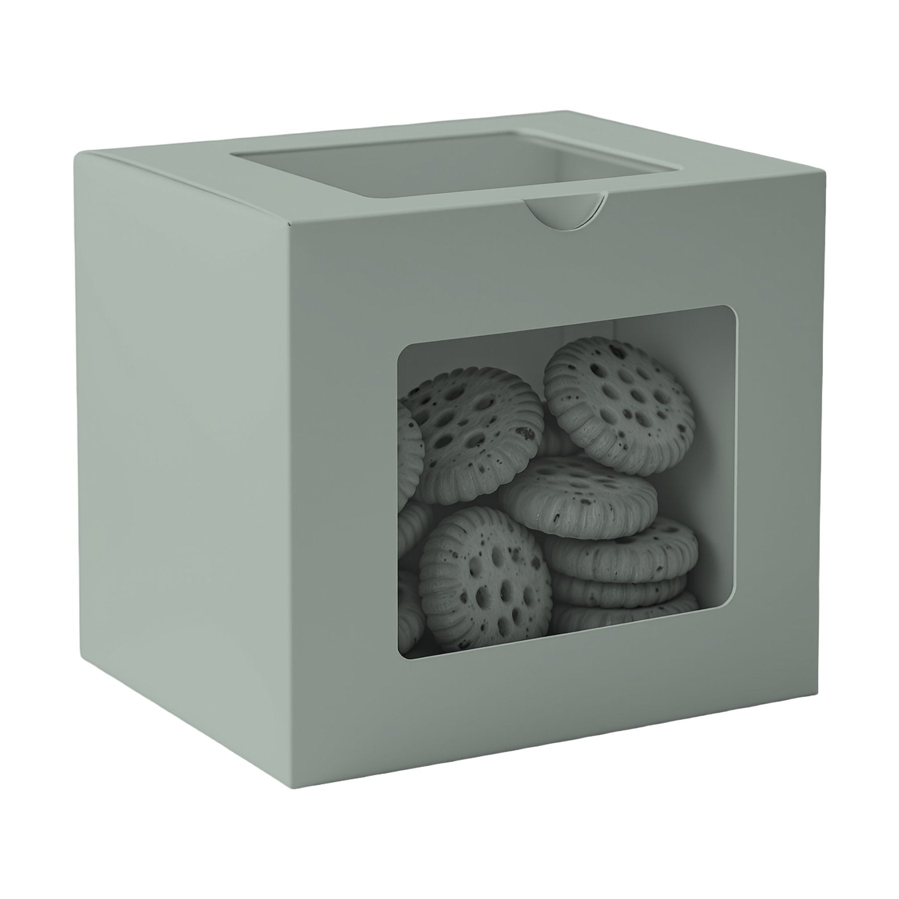 CookieBox Mockup, Ash | High-Res Mockup Template | JPG Digital Download | Commercial Licence | MockupBulk