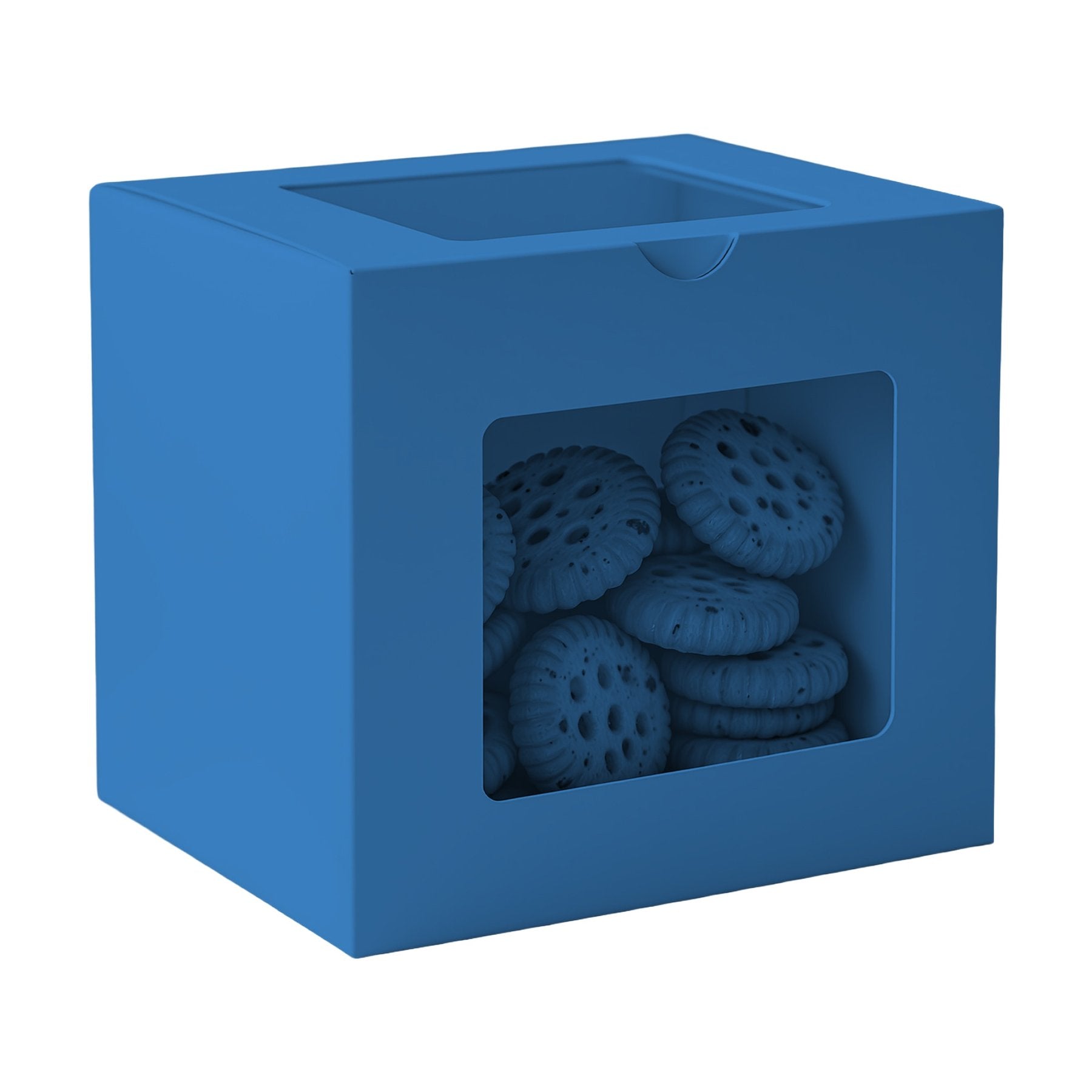 CookieBox Mockup — Azure — High-Res JPG Instant Download | Commercial Use | Etsy POD Shopify Template | MockupBulk