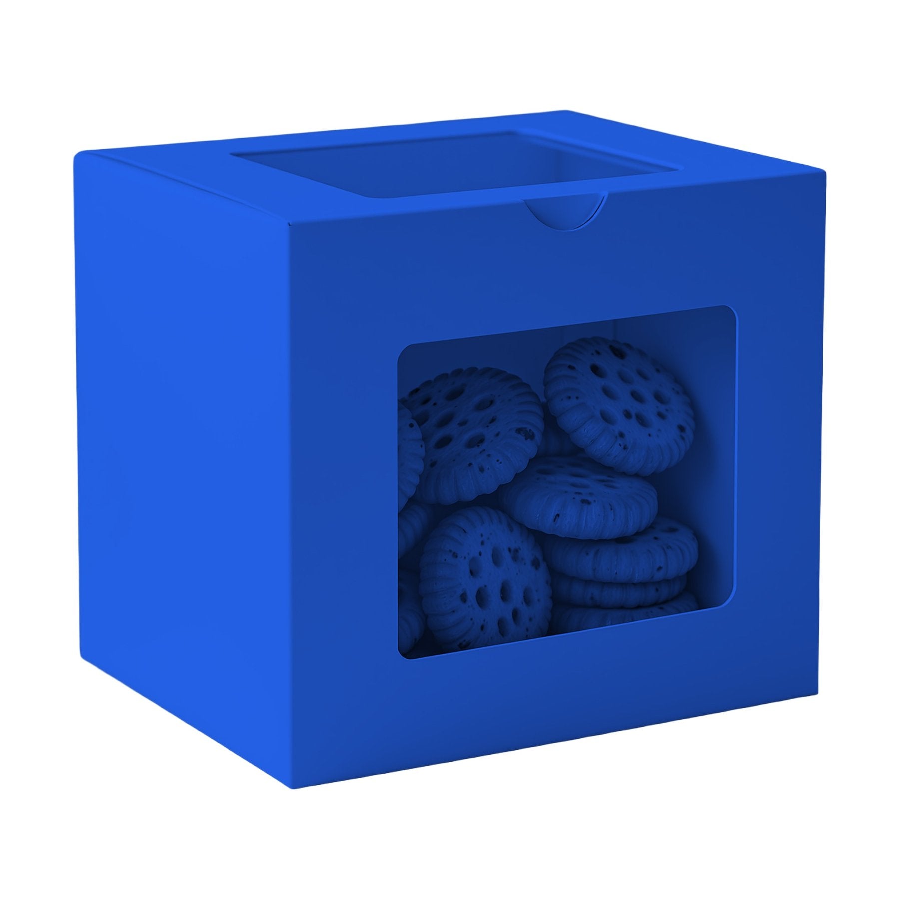 CookieBox Mockup — Blue — High-Res JPG Instant Download | Commercial Use | Etsy POD Shopify Template | MockupBulk