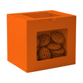 CookieBox Mockup, Bright Orange | Instant Download JPG Mockup | POD Etsy Redbubble Printful | Commercial Use | MockupBulk