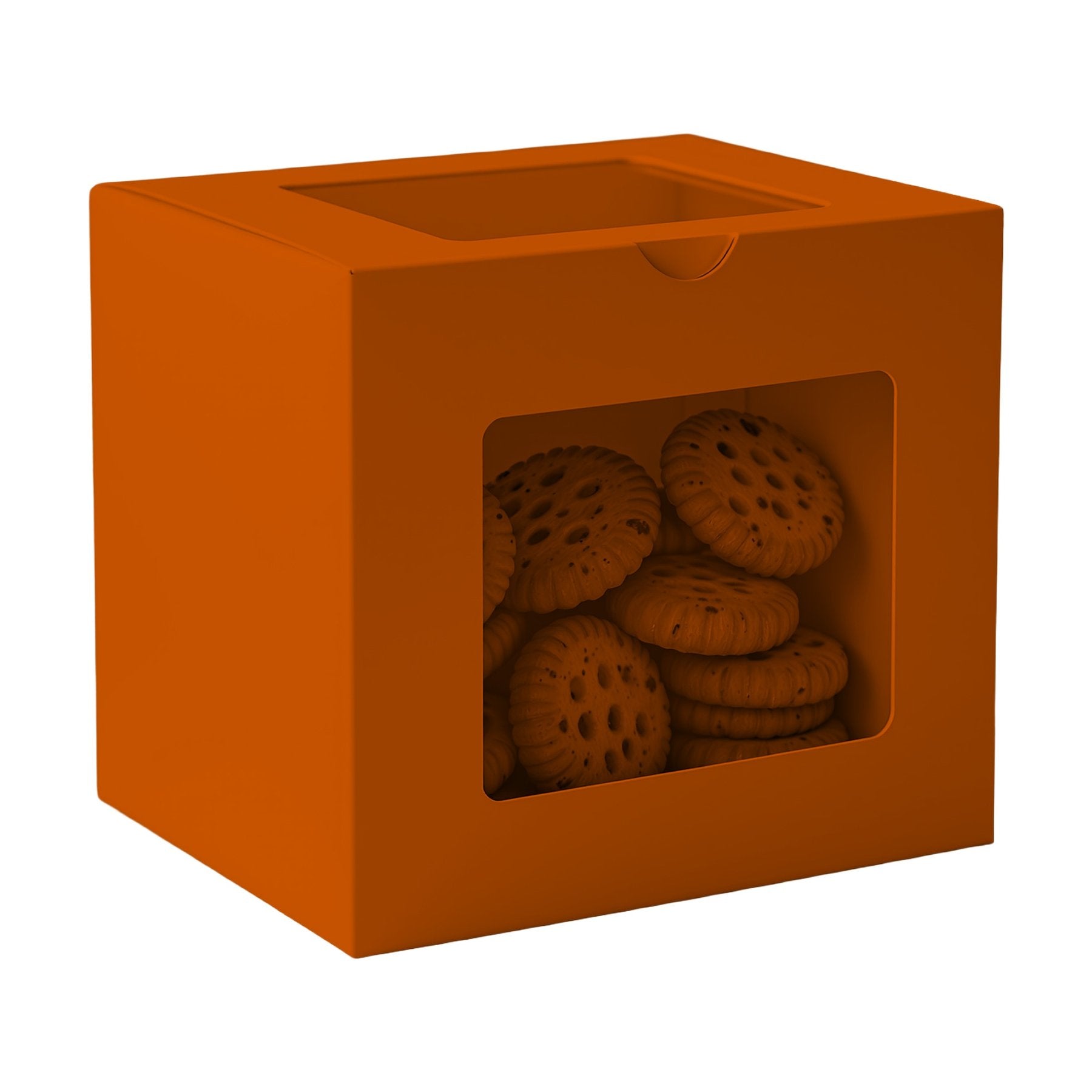 CookieBox Mockup, Burnt Orange | High-Res JPG Template | Instant Digital Download | POD Etsy Shopify | MockupBulk