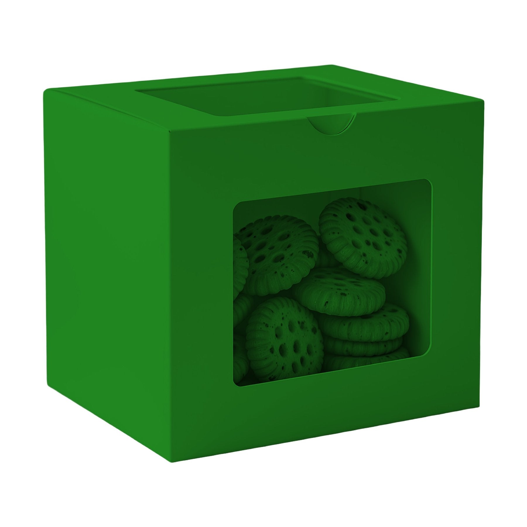 CookieBox Mockup — Forest Green — Product Mockup JPG | Instant Download | Commercial Use for POD Sellers | MockupBulk