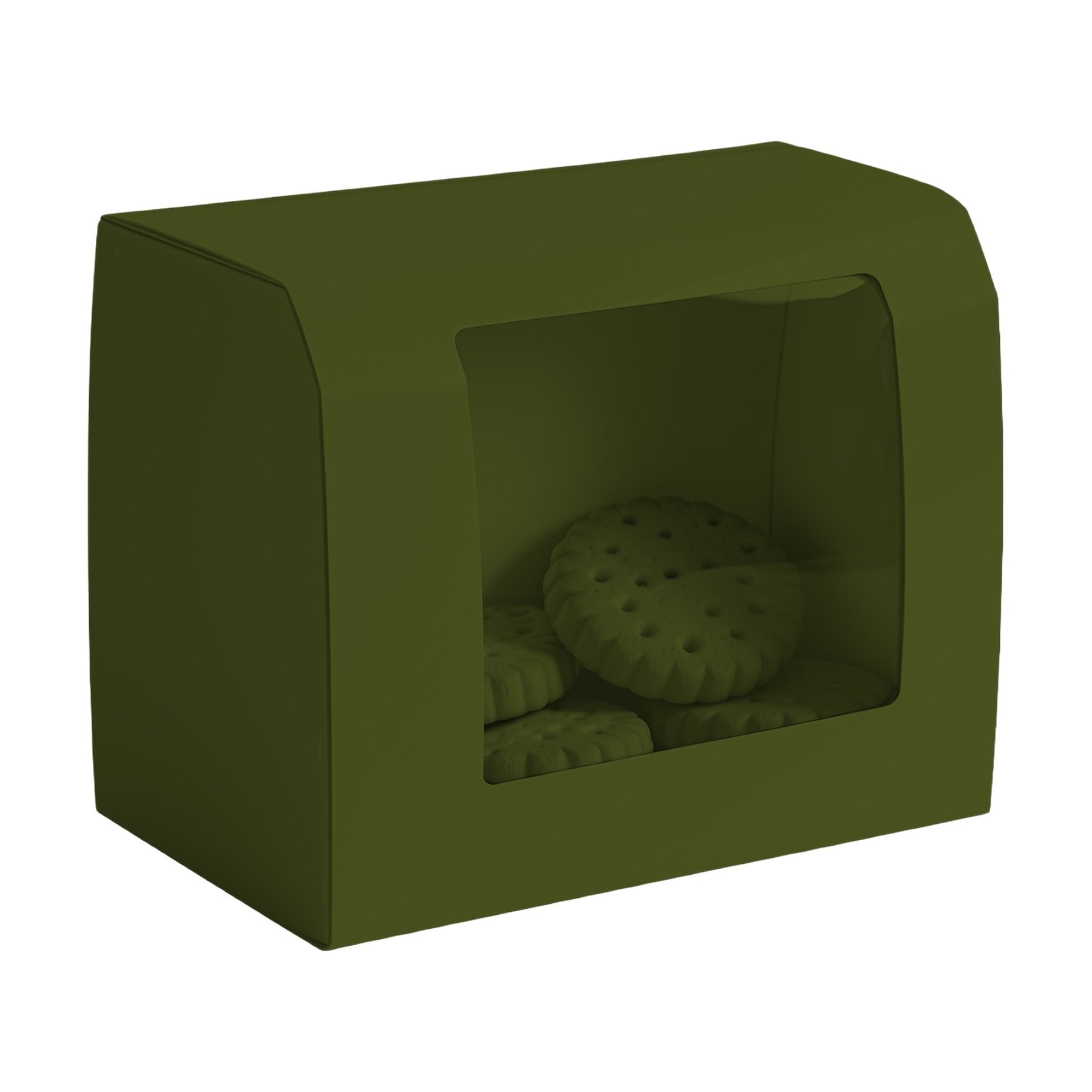 CookieBox Mockup, Army Angle45 View | High Resolution JPG | POD Mockup Template | Commercial Use Download | MockupBulk