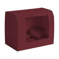 CookieBox Mockup — Burgundy Angle45 View — Print on Demand Mockup | High-Res JPG Download | Commercial Use Included | MockupBulk