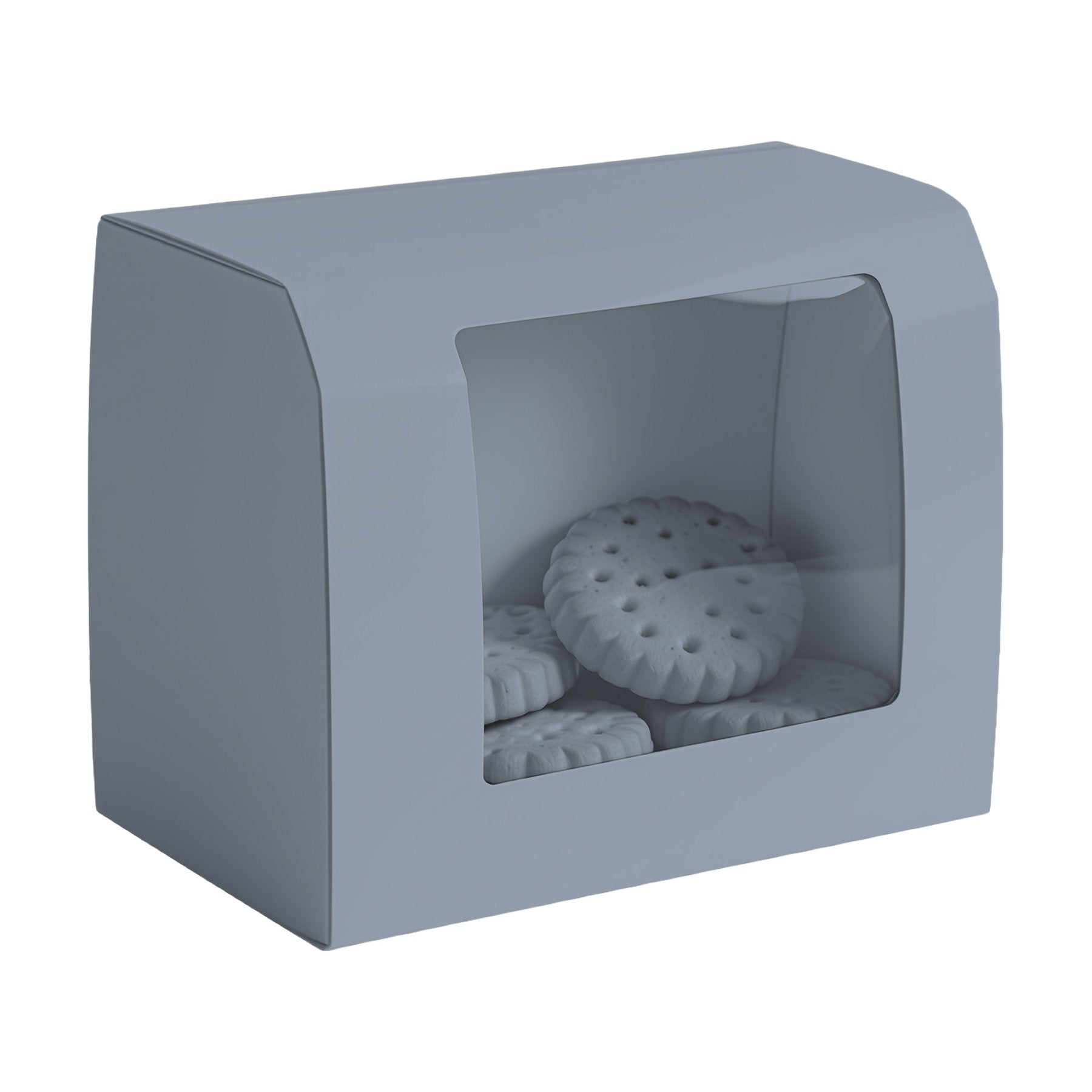 Chambray Angle45 View CookieBox Mockup | POD Print Mockup | Instant JPG Download | Commercial Licence Included | MockupBulk