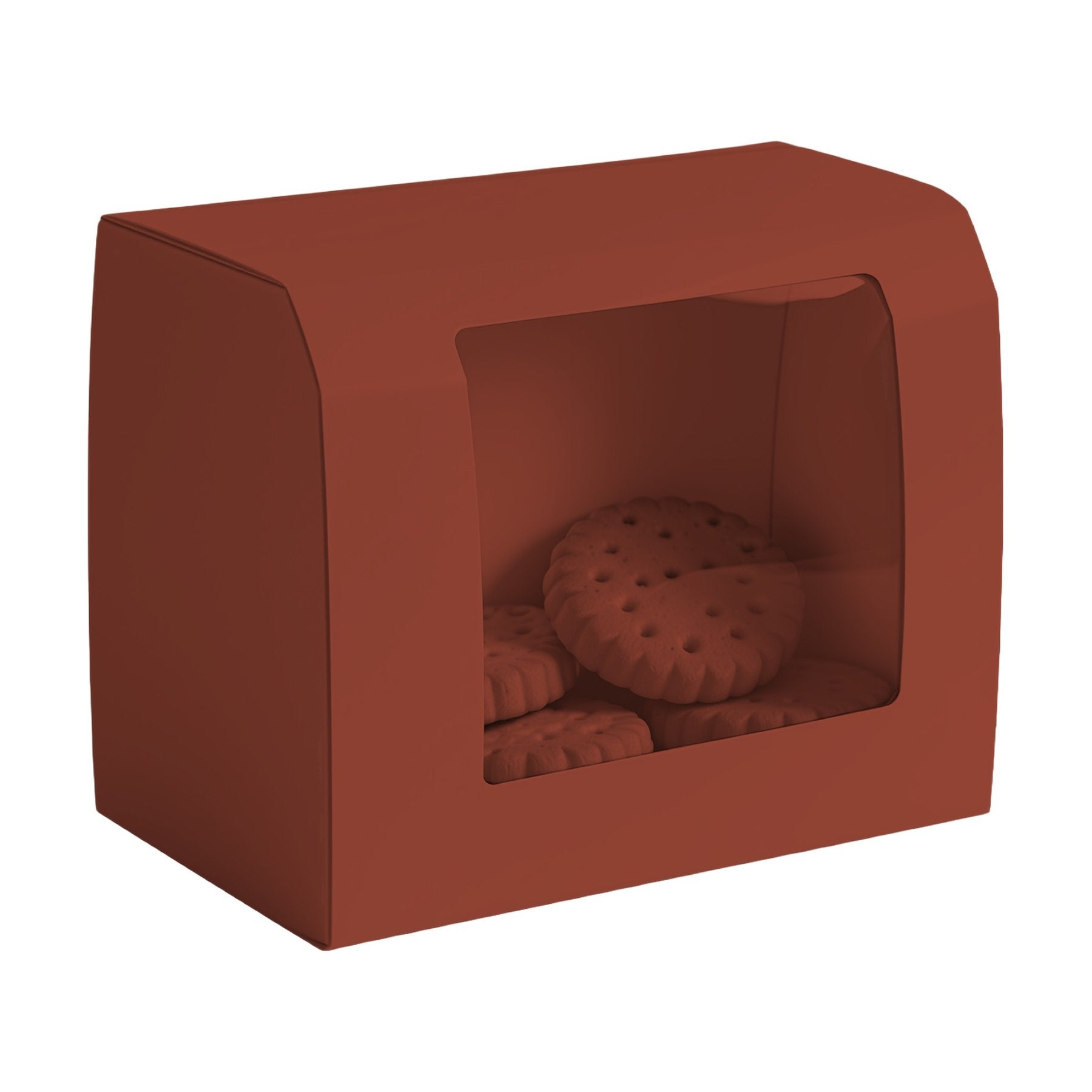 CookieBox Mockup — Chestnut Angle45 View — POD Print Mockup | Instant JPG Download | Commercial Licence Included | MockupBulk