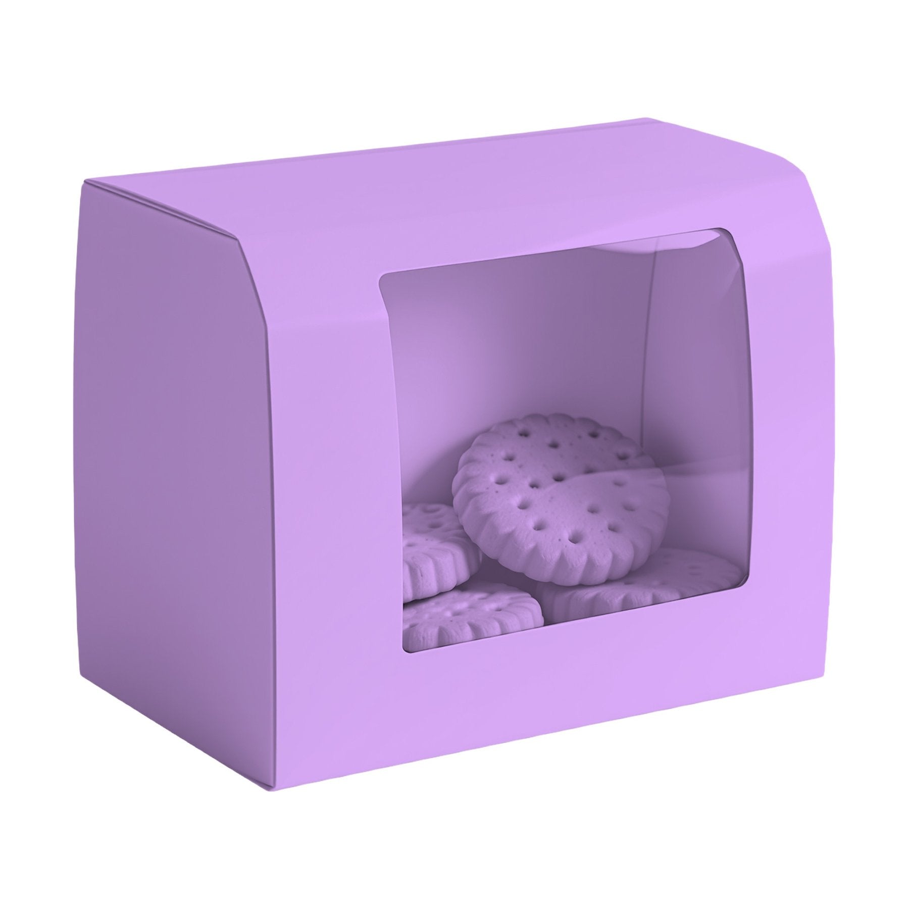CookieBox Mockup, Mauve Angle45 View | JPG Mockup Download | For POD Sellers Designers Etsy Shops | Commercial Use | MockupBulk