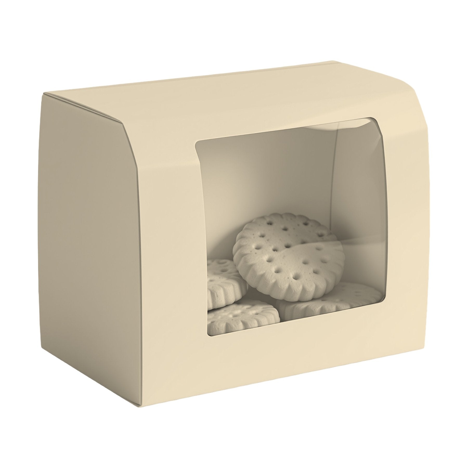 CookieBox Mockup, Natural Angle45 View | High Resolution JPG | POD Mockup Template | Commercial Use Download | MockupBulk