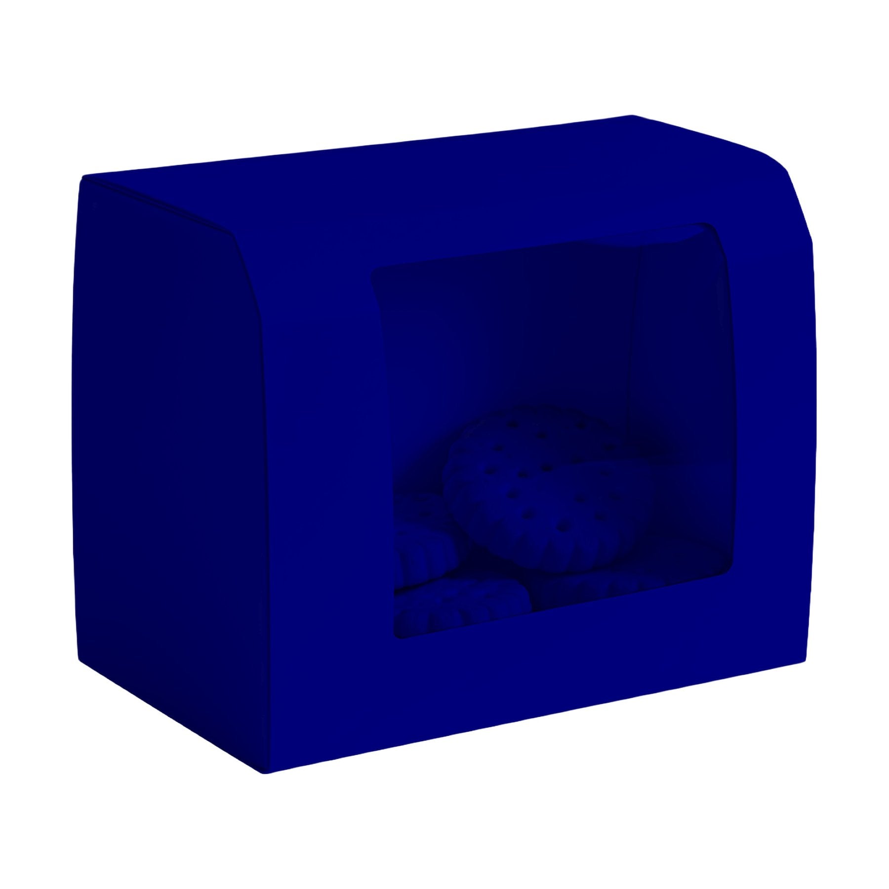 Navy Angle45 View CookieBox Mockup | Digital Download Mockup | High-Resolution JPG | Commercial Use Included | MockupBulk