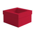 CakeBox Mockup | Cardinal Red — POD Print Mockup | Instant JPG Download | Commercial Licence Included | MockupBulk