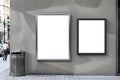 Blank Template #192 Street Advertising Frame Mockup | Blank Frame Mockup JPG | Commercial Licence | bulkmockup Download | MockupBulk