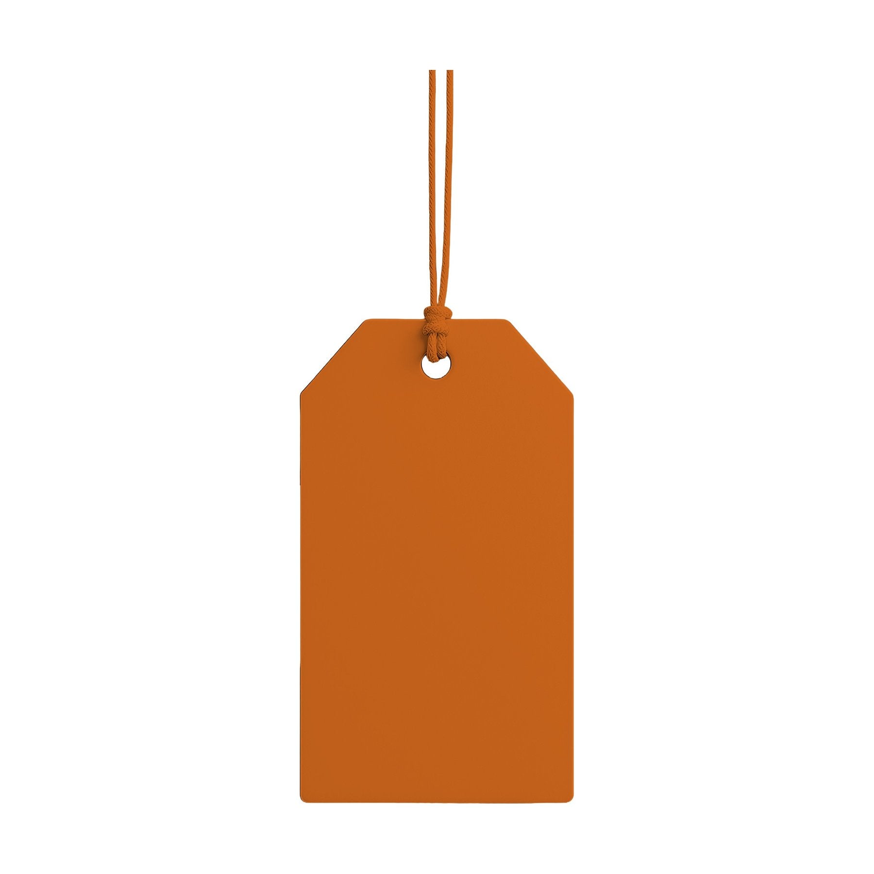 Antique Orange HangTag Mockup | Print on Demand Mockup | High-Res JPG Download | Commercial Use Included | MockupBulk