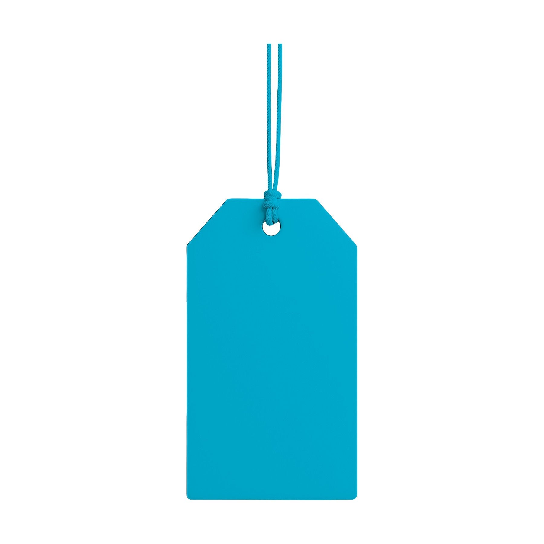 HangTag Mockup — Aqua — Print on Demand Mockup | High-Res JPG Download | Commercial Use Included | MockupBulk