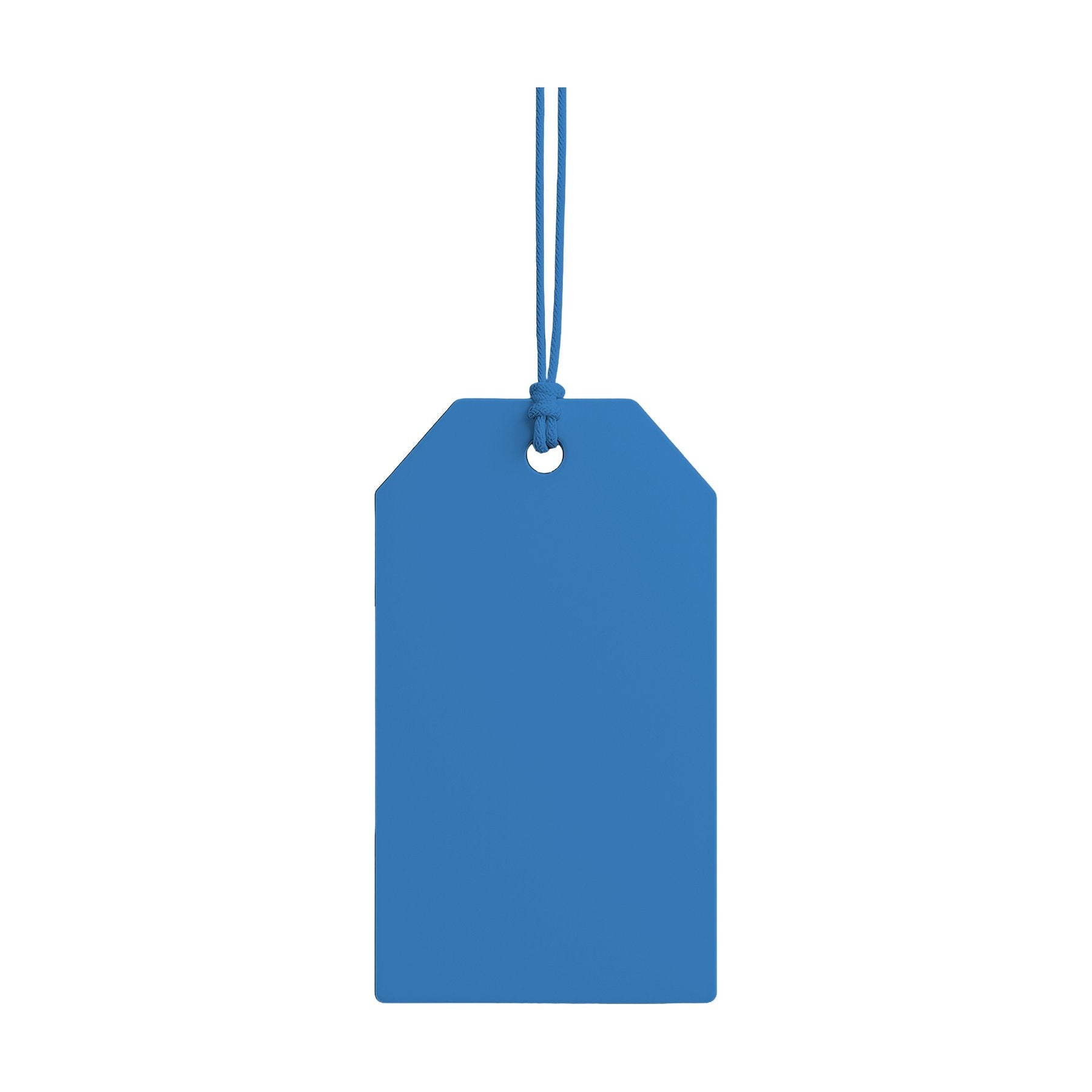 HangTag Mockup, Azure | Print on Demand Mockup | High-Res JPG Download | Commercial Use Included | MockupBulk