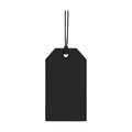 HangTag Mockup | Black Heather | High-Res JPG Instant Download | Commercial Use | Etsy POD Shopify Template | MockupBulk