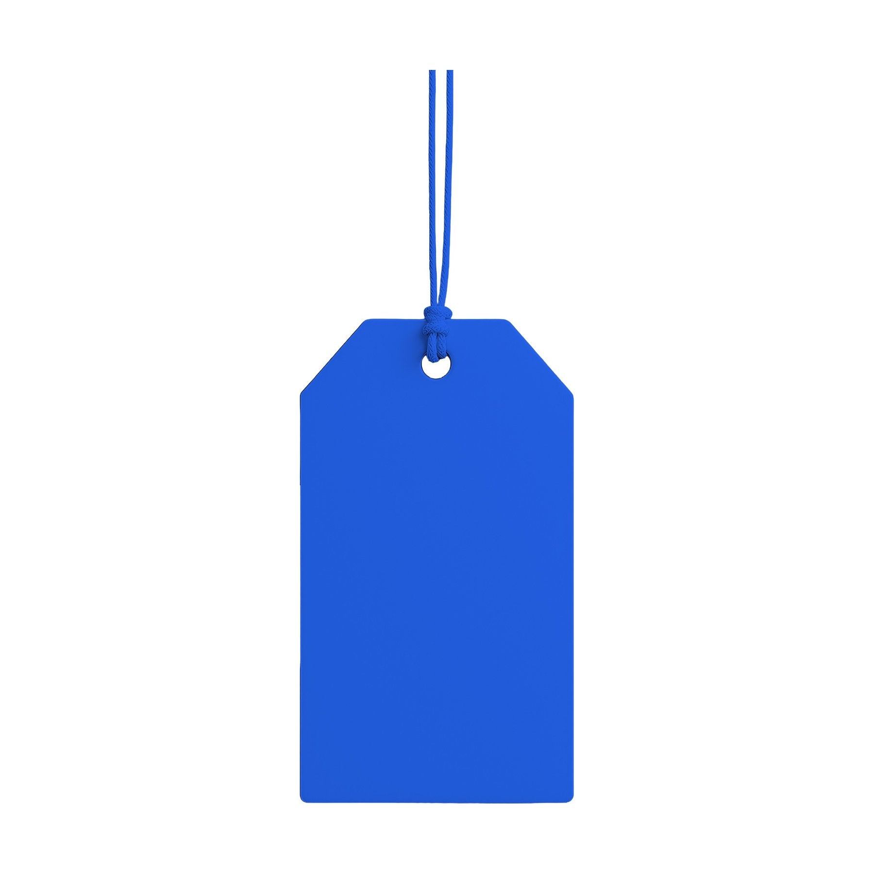 HangTag Mockup | Blue | Print on Demand Mockup | High-Res JPG Download | Commercial Use Included | MockupBulk