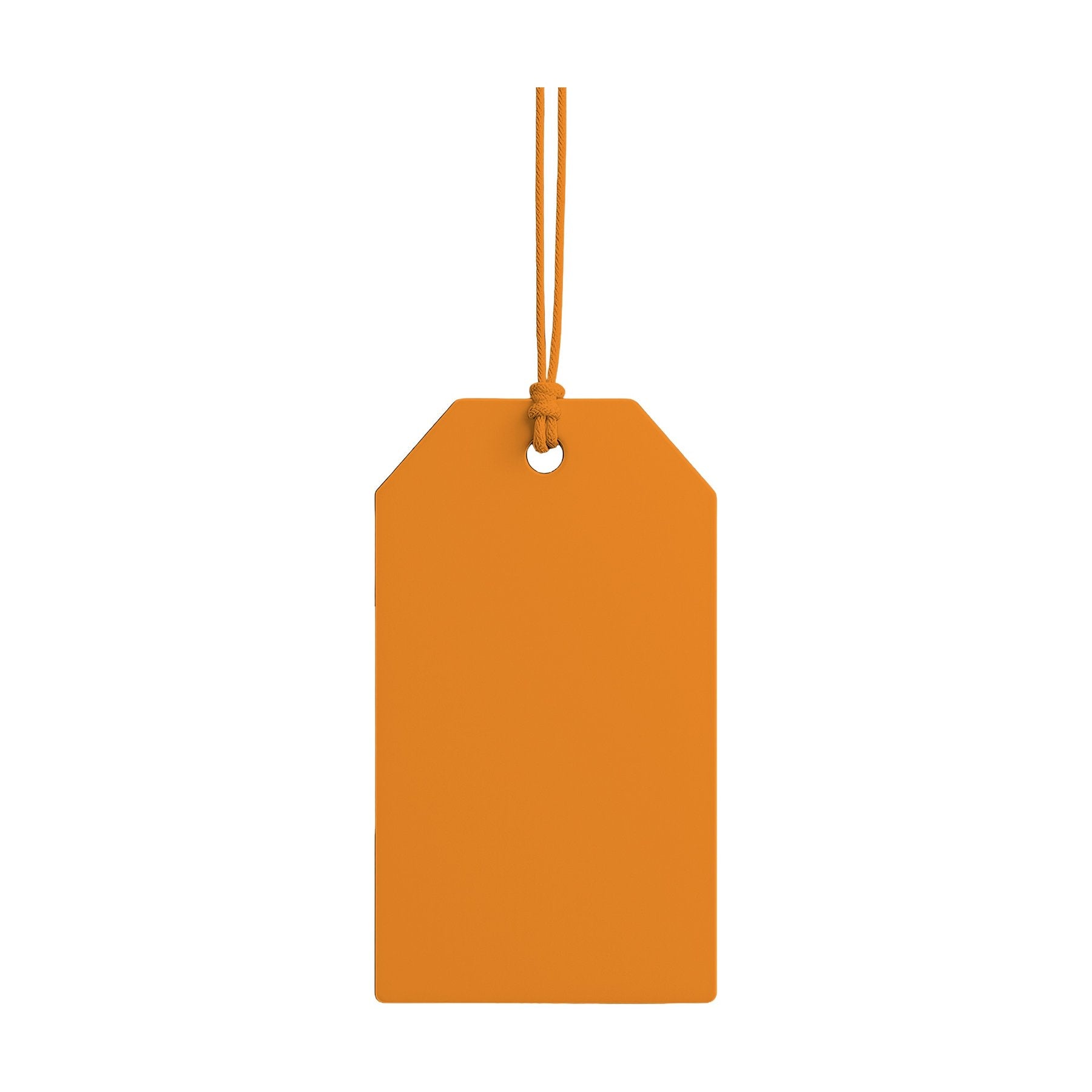 HangTag Mockup — Classic Orange — Etsy POD Mockup Template | Instant Download JPG | Commercial Use | MockupBulk