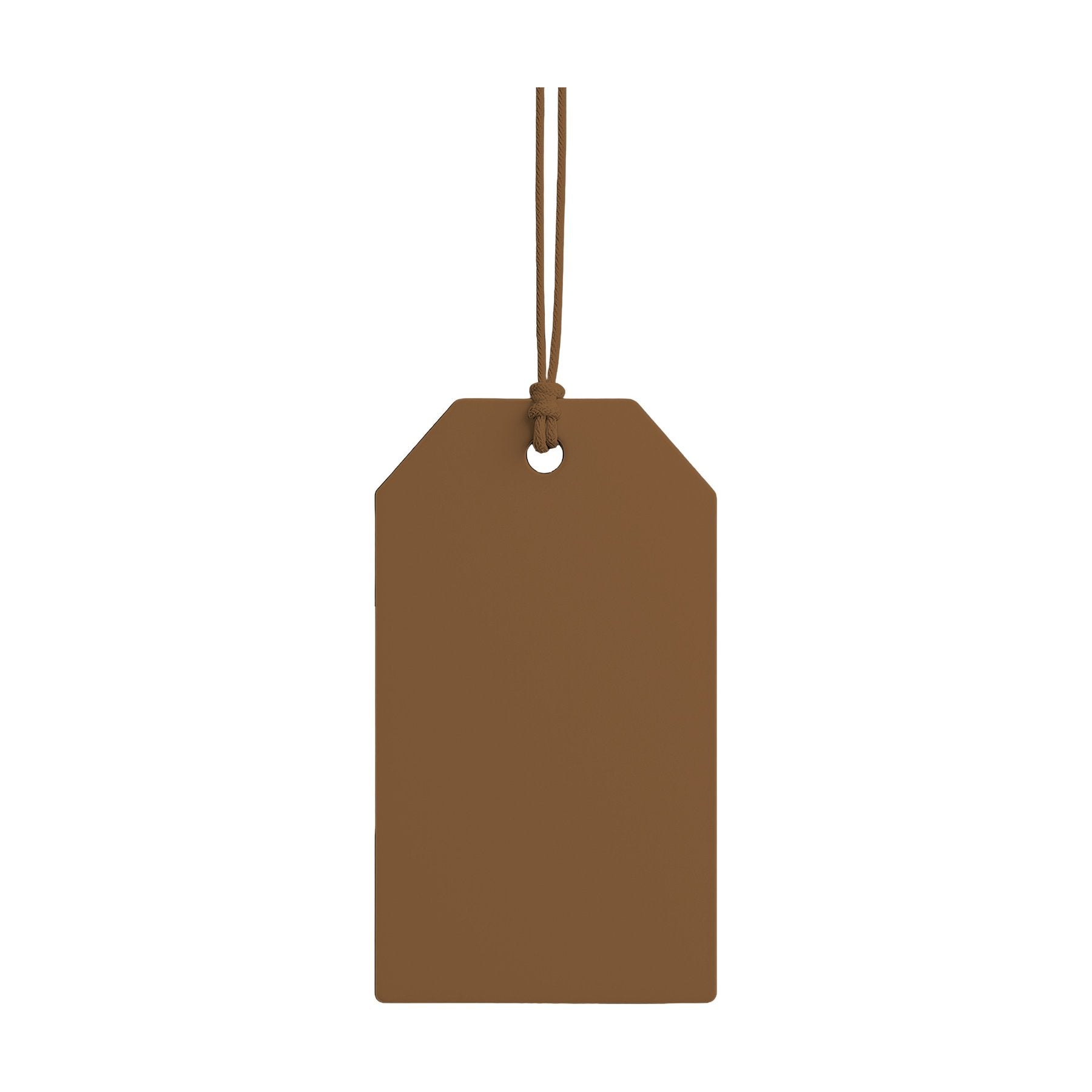 HangTag Mockup — Cocoa — High-Res Mockup Template | JPG Digital Download | Commercial Licence | MockupBulk