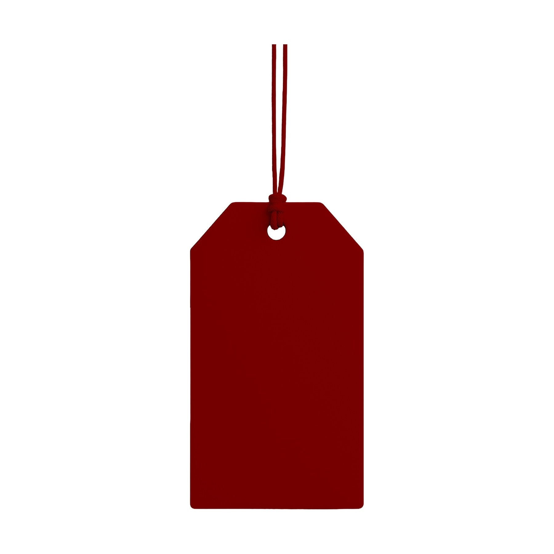 HangTag Mockup | Maroon — High Resolution JPG | POD Mockup Template | Commercial Use Download | MockupBulk
