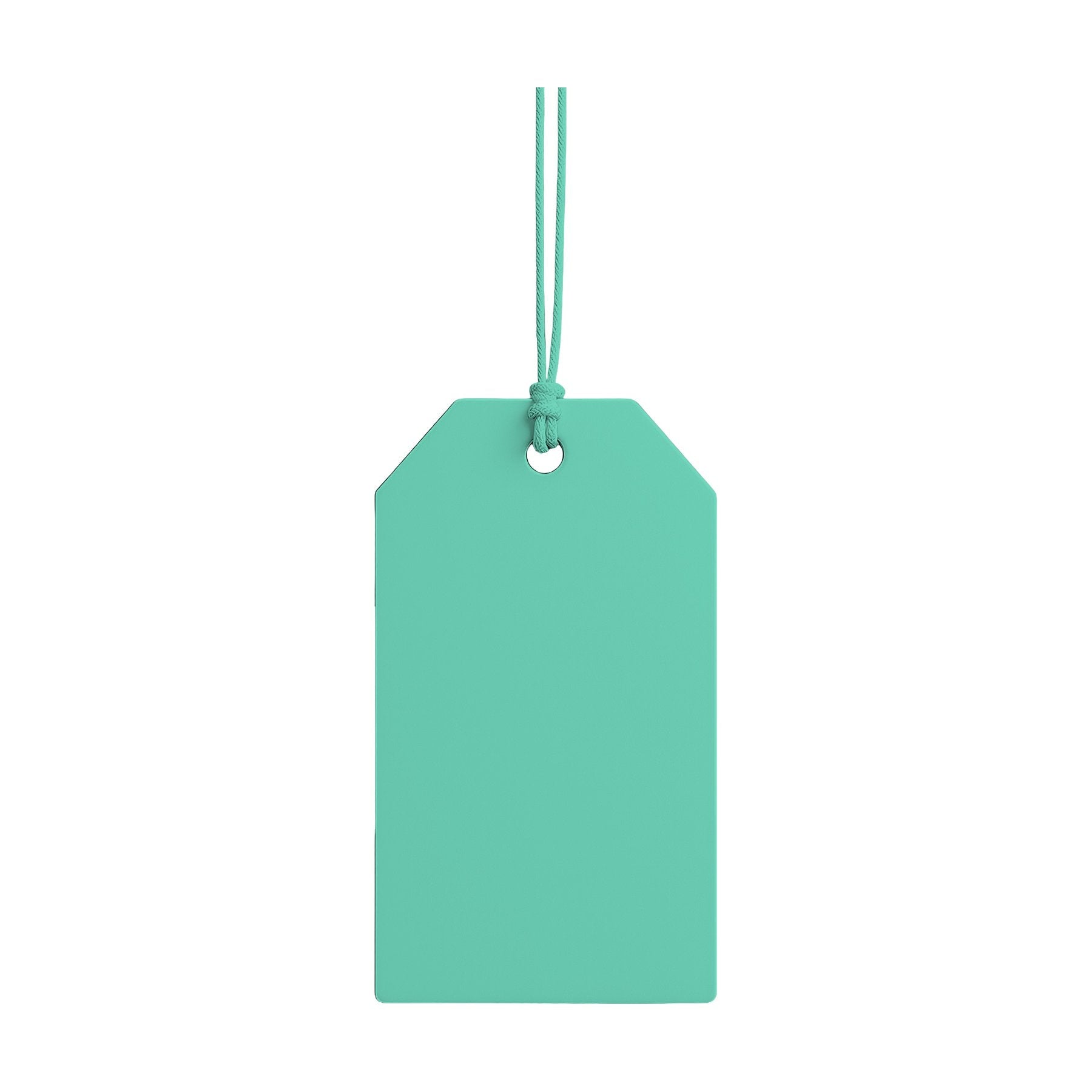 HangTag Mockup — Seafoam — JPG Mockup Download | For POD Sellers Designers Etsy Shops | Commercial Use | MockupBulk