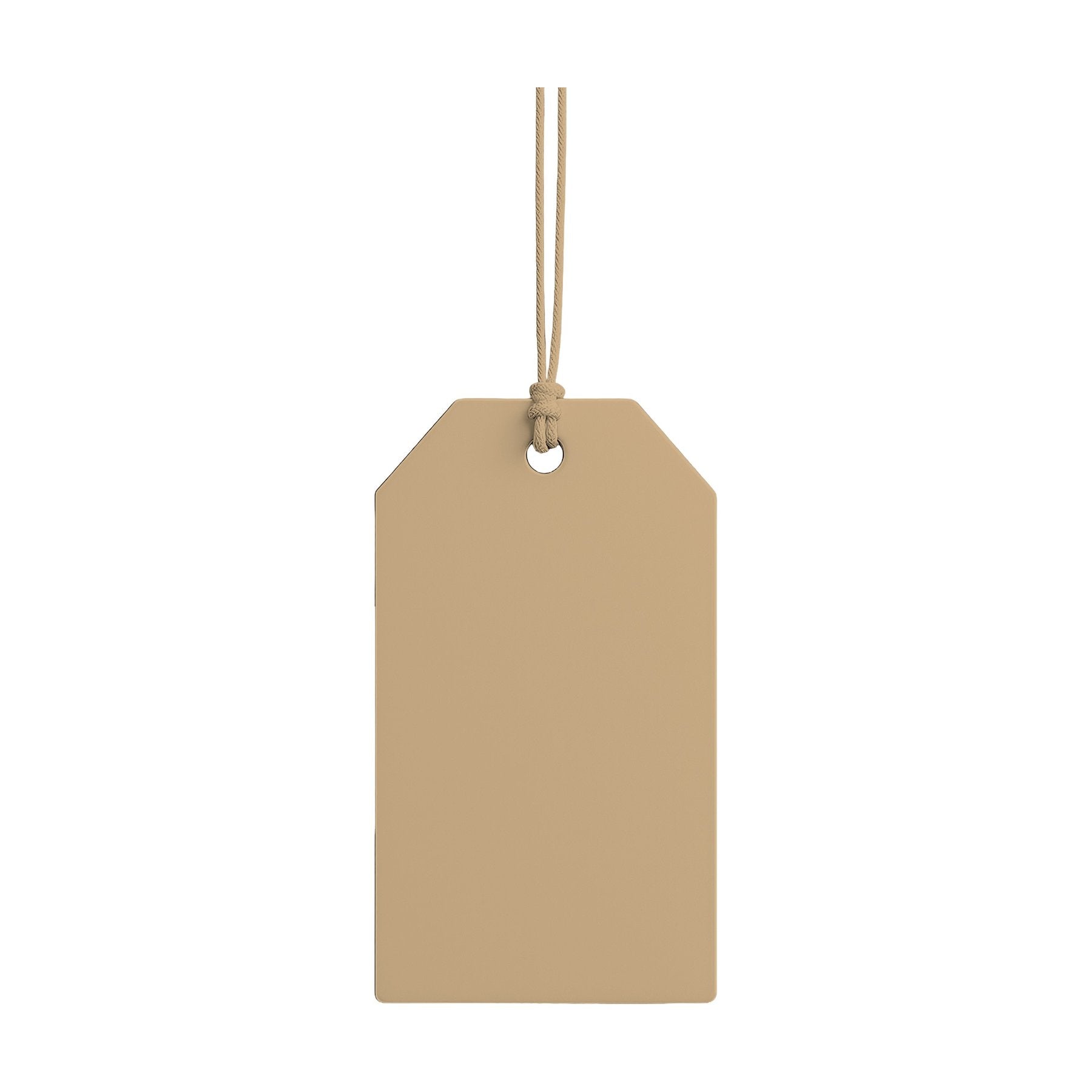 HangTag Mockup | Tan | Digital Download Mockup | High-Resolution JPG | Commercial Use Included | MockupBulk