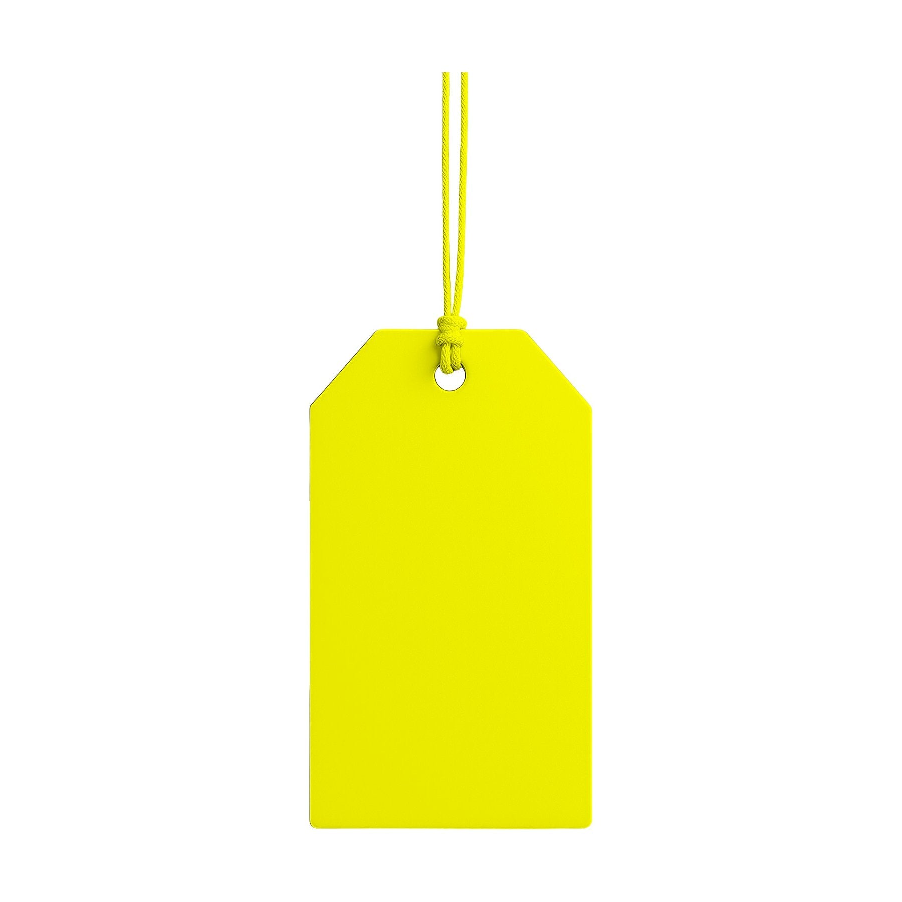 Yellow HangTag Mockup | Shopify Etsy Mockup Template | High-Res JPG | Commercial Use Download | MockupBulk