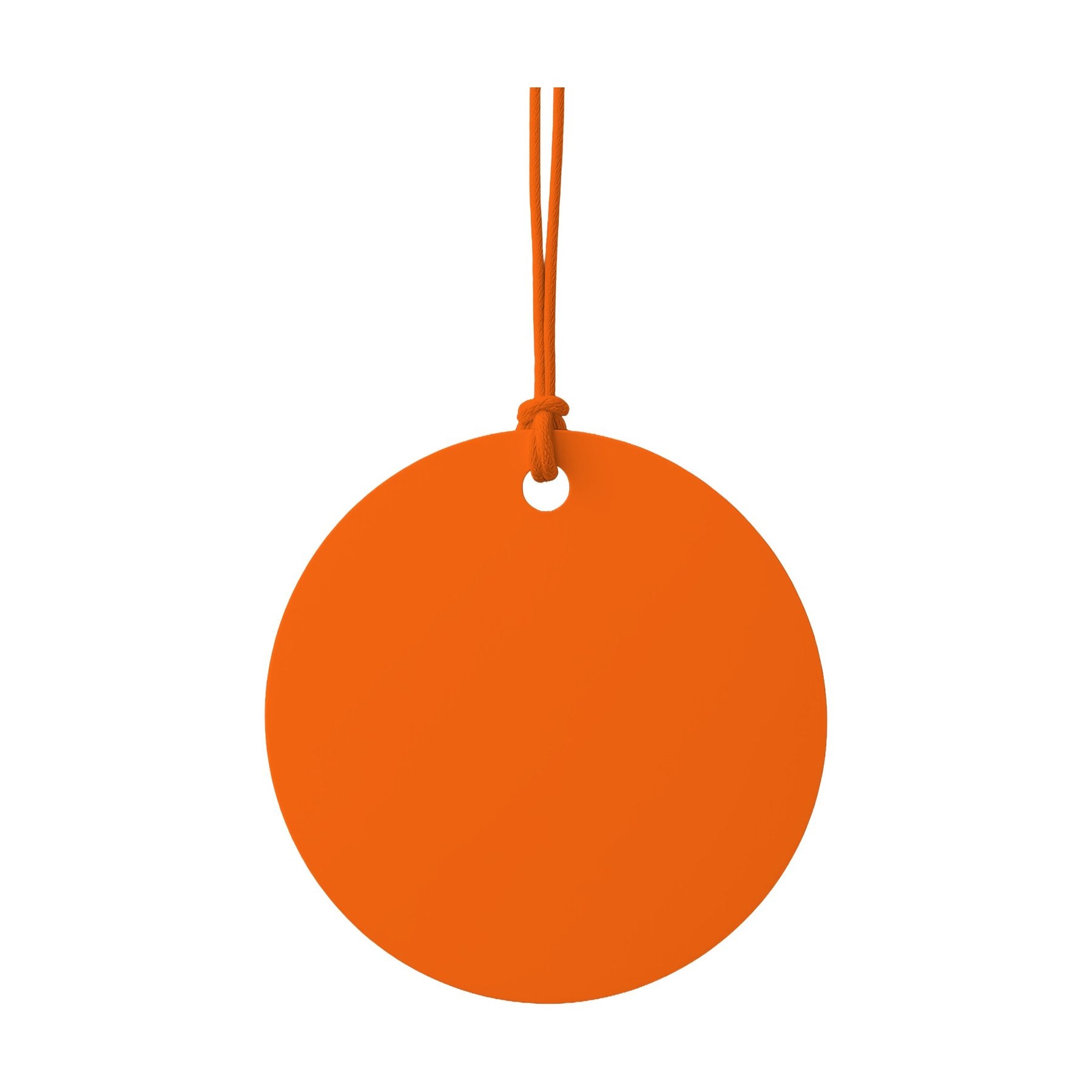 HangTag Mockup, Bright Orange | Shopify Etsy Mockup Template | High-Res JPG | Commercial Use Download | MockupBulk