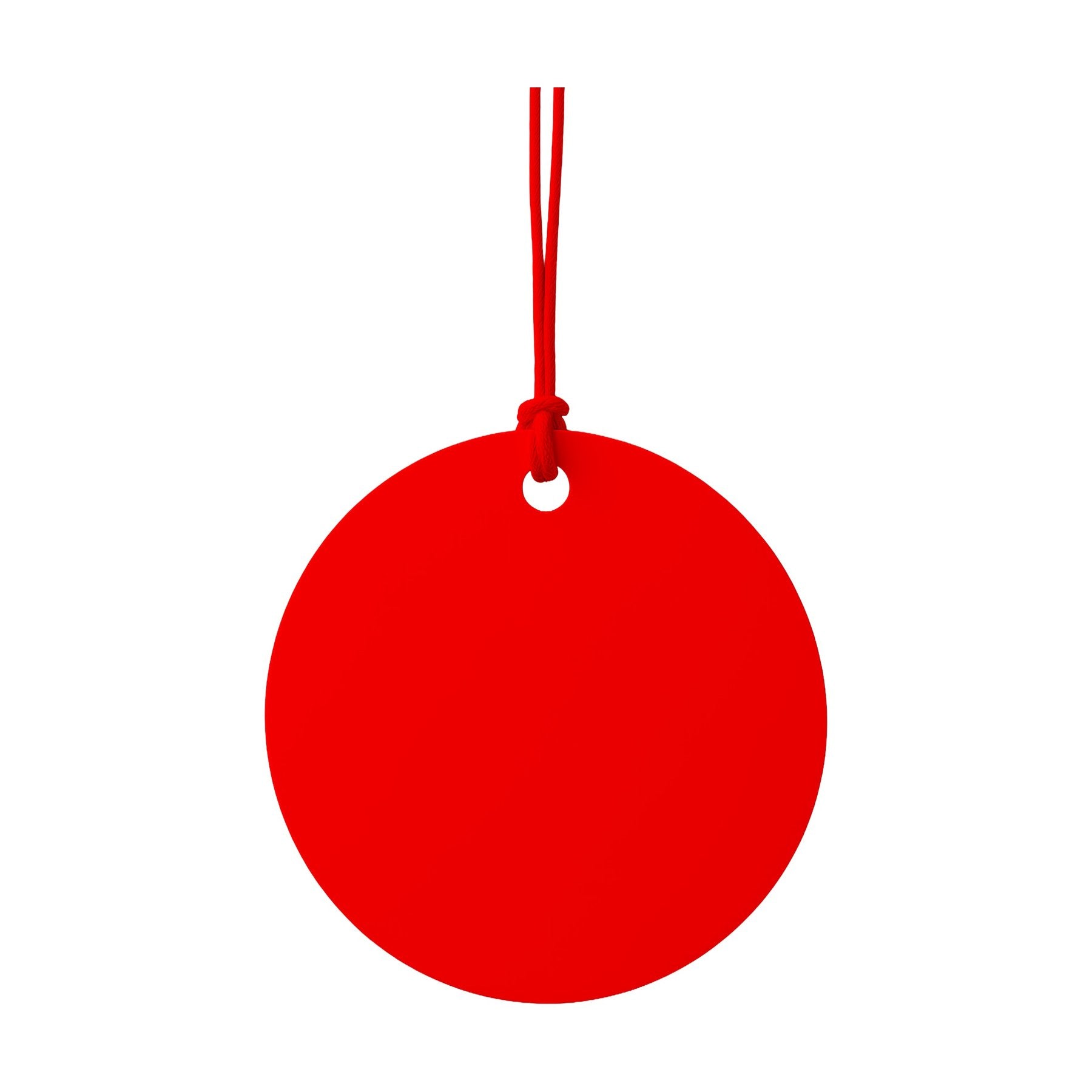 HangTag Mockup | Red | Digital Download Mockup | High-Resolution JPG | Commercial Use Included | MockupBulk