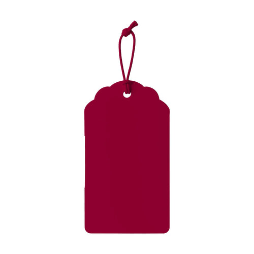 Antique Cherry Red HangTag Mockup | High-Res JPG Instant Download | Commercial Use | Etsy POD Shopify Template | MockupBulk