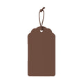 HangTag Mockup, Brown | JPG Mockup Download | For POD Sellers Designers Etsy Shops | Commercial Use | MockupBulk