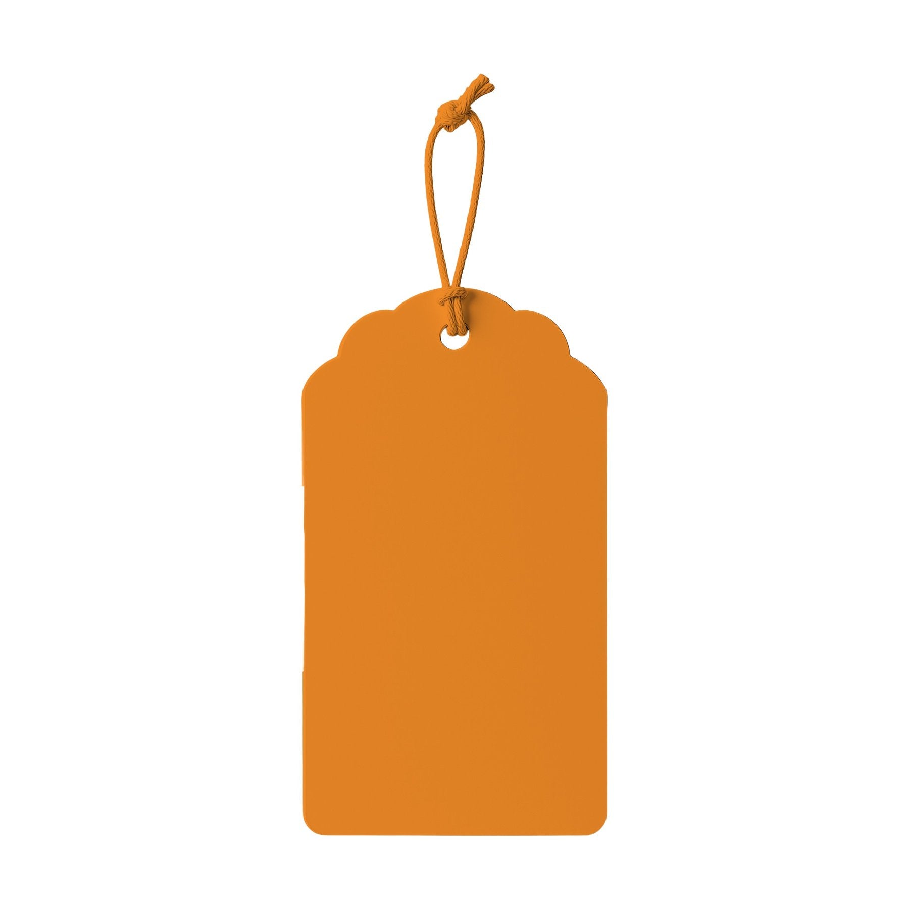 Classic Orange HangTag Mockup | Shopify Etsy Mockup Template | High-Res JPG | Commercial Use Download | MockupBulk