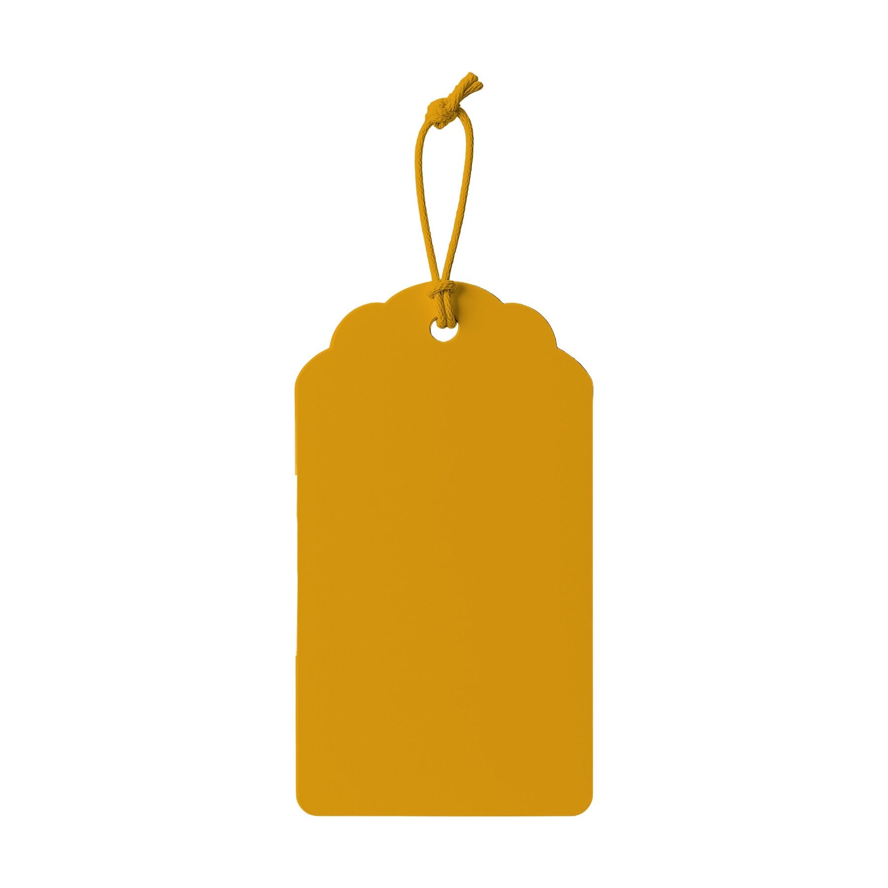 HangTag Mockup — Mustard — Product Mockup JPG | Instant Download | Commercial Use for POD Sellers | MockupBulk