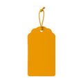 HangTag Mockup — Orange — Digital Download Mockup | High-Resolution JPG | Commercial Use Included | MockupBulk