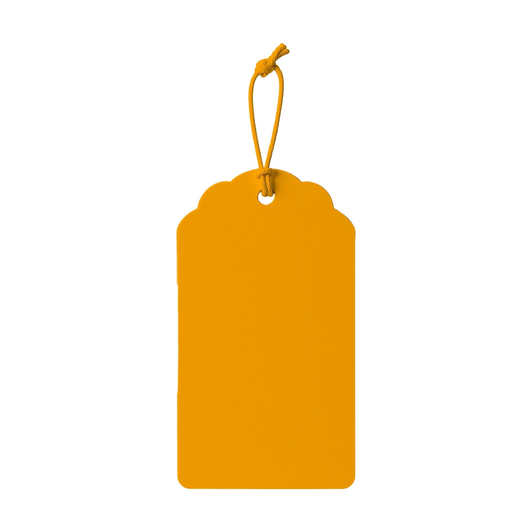 HangTag Mockup — Orange — Digital Download Mockup | High-Resolution JPG | Commercial Use Included | MockupBulk