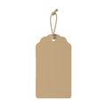 HangTag Mockup | Tan | High-Res JPG Instant Download | Commercial Use | Etsy POD Shopify Template | MockupBulk