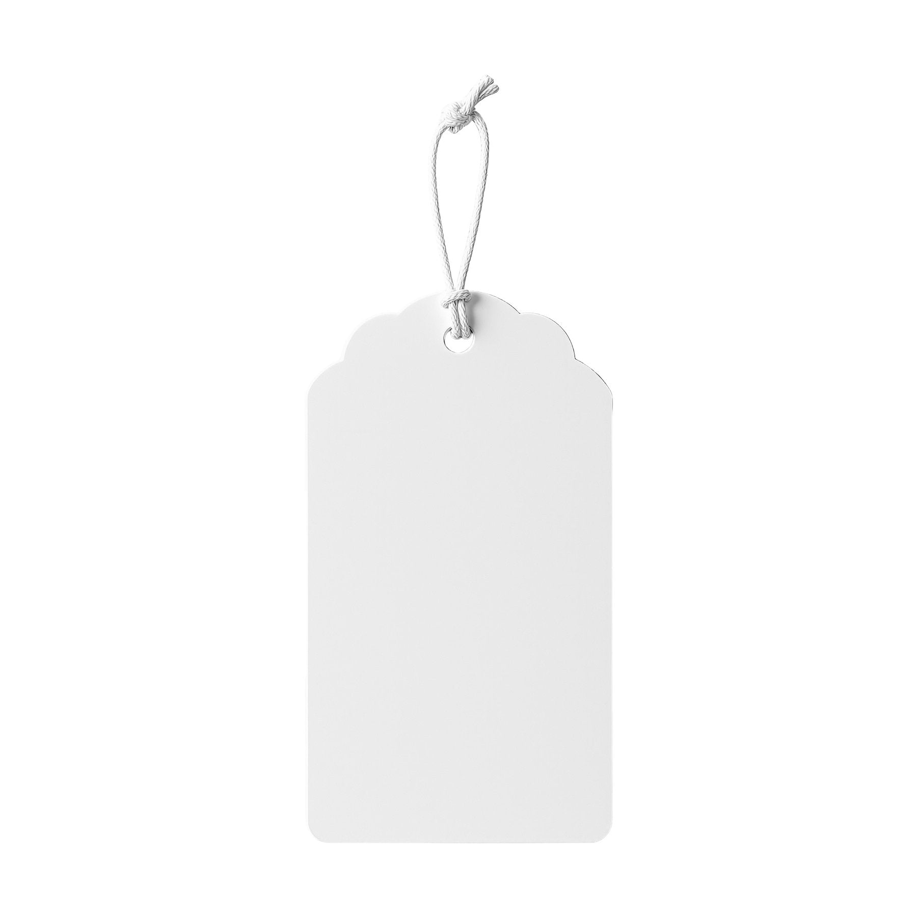 HangTag Mockup, White | High Resolution JPG | POD Mockup Template | Commercial Use Download | MockupBulk