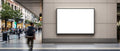 Street Advertising Frame Mockup, Blank Template #199 | Blank Frame Template | High-Res JPG Instant Download | Commercial Use | bulkmockup | MockupBulk