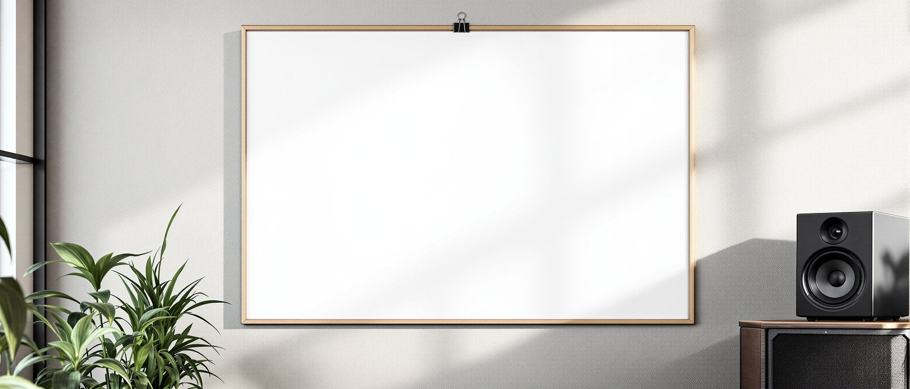 Poster Frame Mockup, Blank Template #003 | bulkmockup Frame Template | Instant Download JPG | Commercial Use | MockupBulk