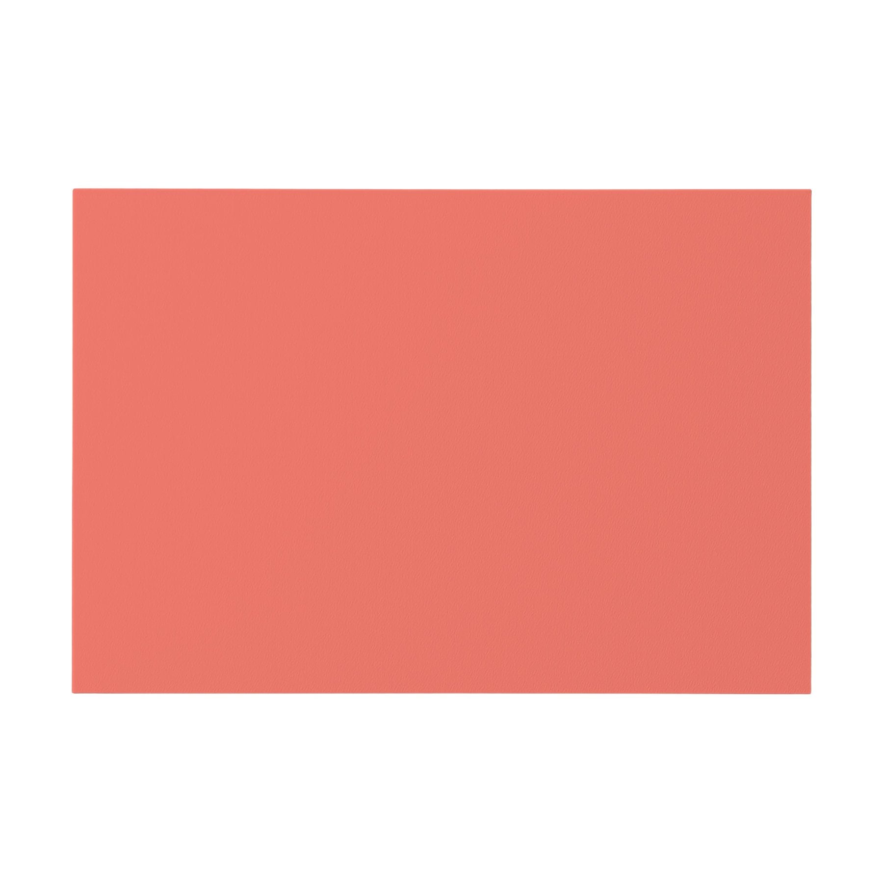 Postcard Mockup — Bright Salmon — Instant Download JPG Mockup | POD Etsy Redbubble Printful | Commercial Use | MockupBulk