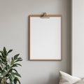 Poster Frame Mockup — Blank Template #006 — bulkmockup Blank Frame Template | High-Res JPG | Commercial Licence | MockupBulk