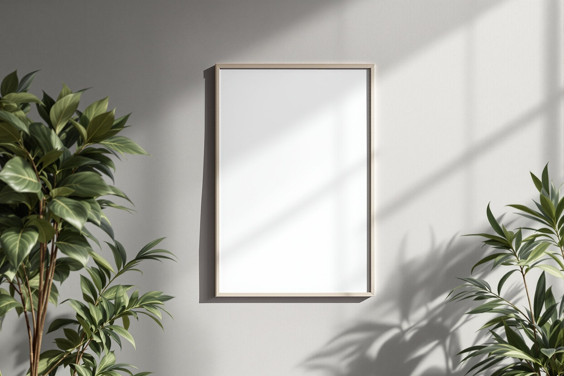 Blank Template #008 Poster Frame Mockup | Empty Frame Mockup Template | JPG Digital Download | Commercial Licence | bulkmockup Shop