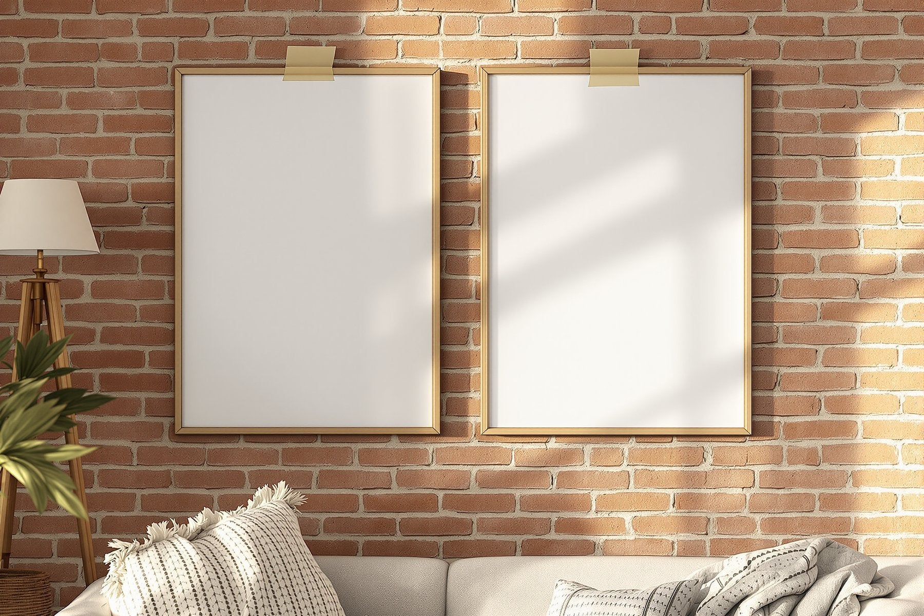 Poster Frame Mockup | Blank Template #021 | Print-on-Demand Frame Mockup | bulkmockup JPG | Commercial Licence | MockupBulk