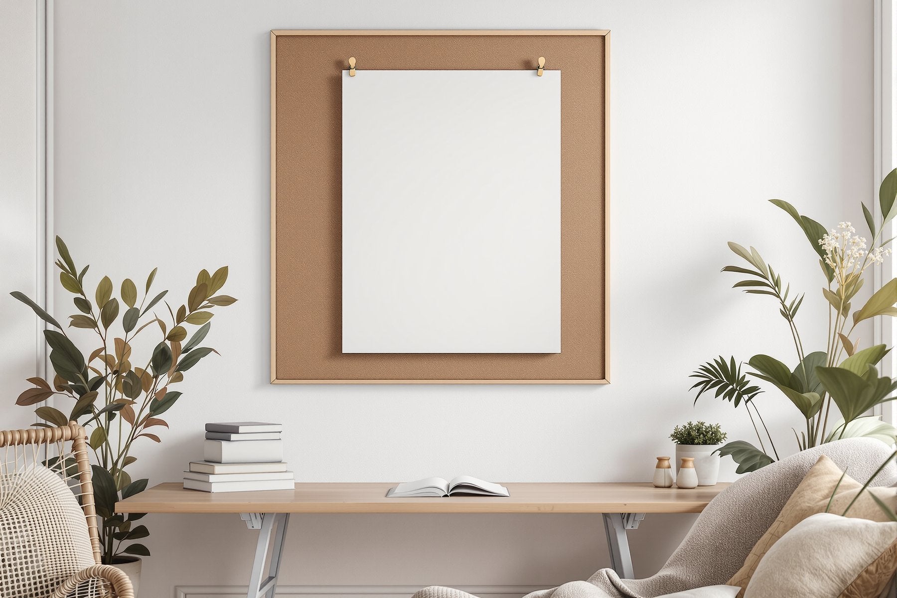 Blank Template #024 Poster Frame Mockup | Blank Frame Template for Etsy | bulkmockup JPG Download | Commercial Use | MockupBulk