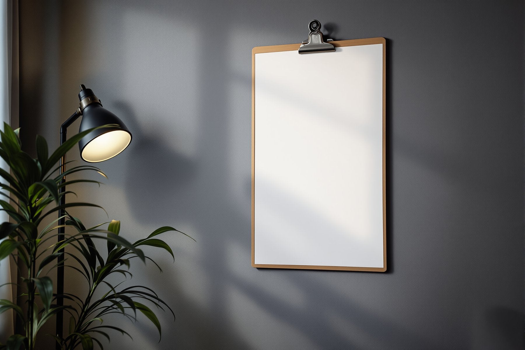 Poster Frame Mockup | Blank Template #027 | Frame Template JPG | Instant bulkmockup Download | Commercial Use | MockupBulk
