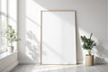 Poster Frame Mockup | Blank Template #034 — bulkmockup Frame Template | Instant Download JPG | Commercial Use | MockupBulk
